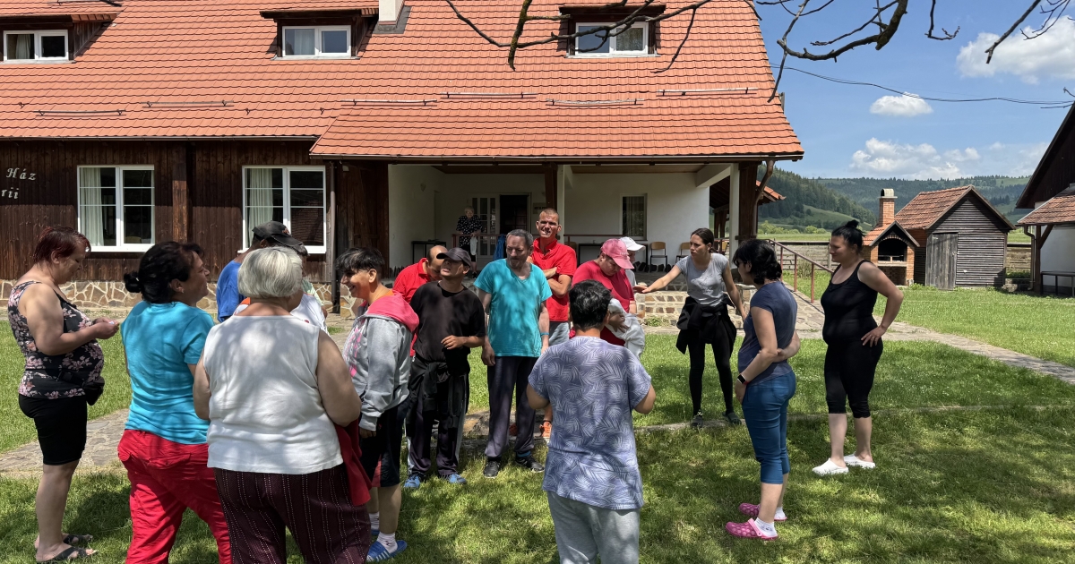 Kikapcsolódtak az otthon lakói